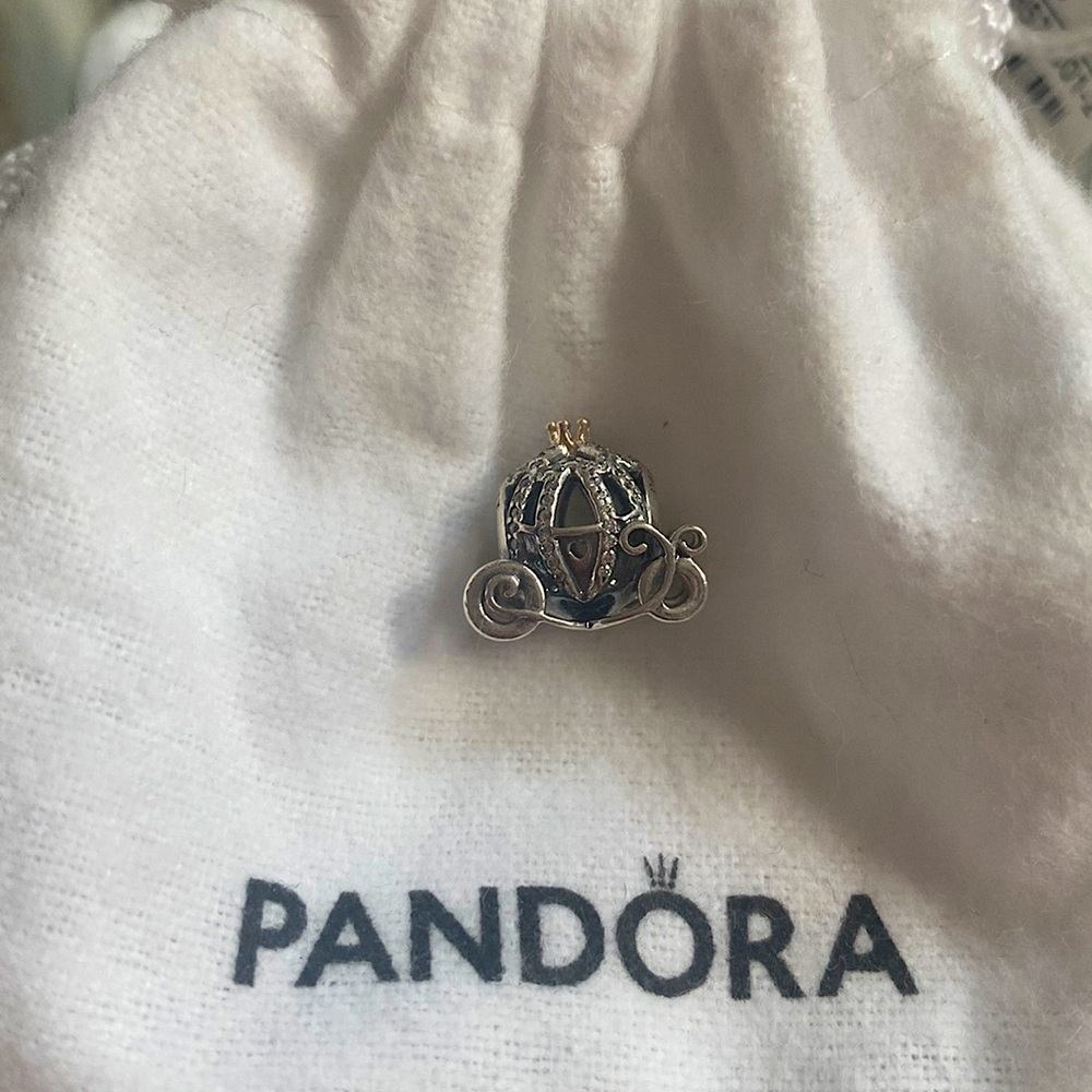 Authentic Disney carriage charm